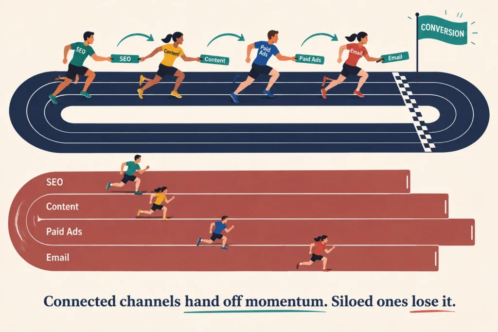 How Channels Work Together: A Real-World Example