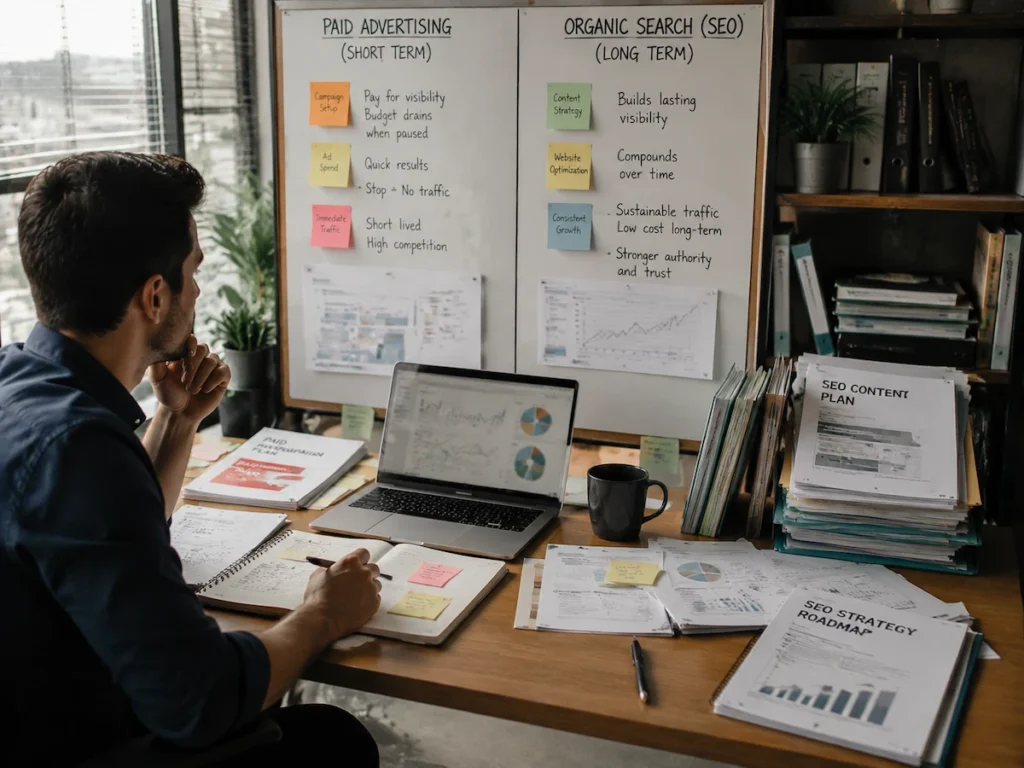 Why Organic Search Outlasts Any Google Ads Campaign