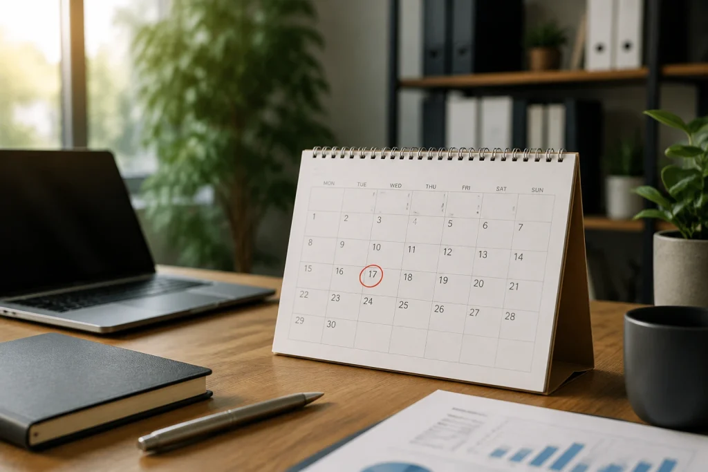 planned Quarterly check